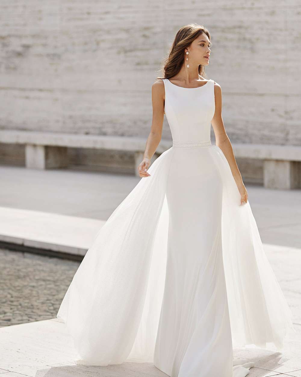 vestito da sposa rosa clarà